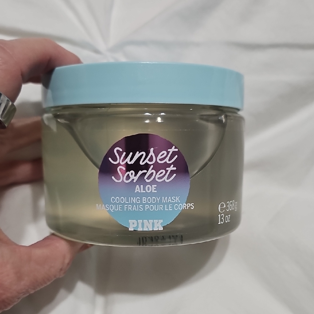 Victoria's Secret Pink Sunset Sorbet Aloe Cooling Body Mask
